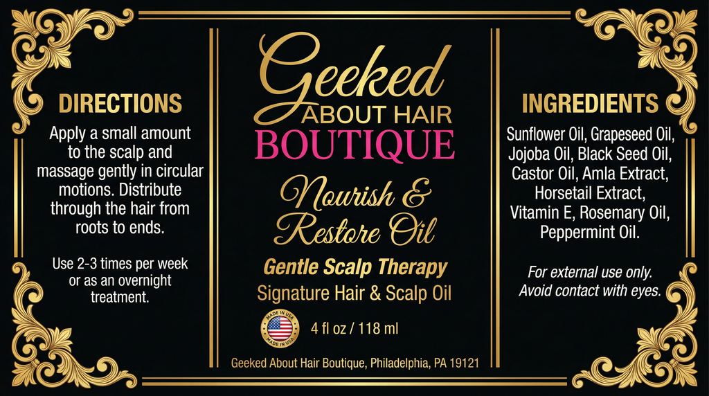 Nourish and restore Oil